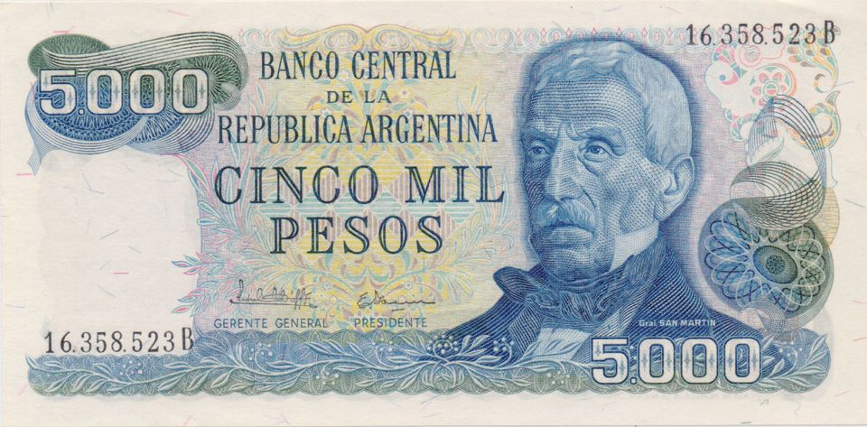 Frente da Cédula