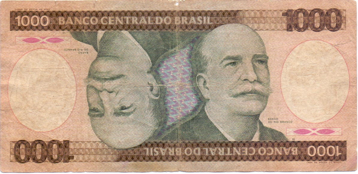 Frente da Cédula