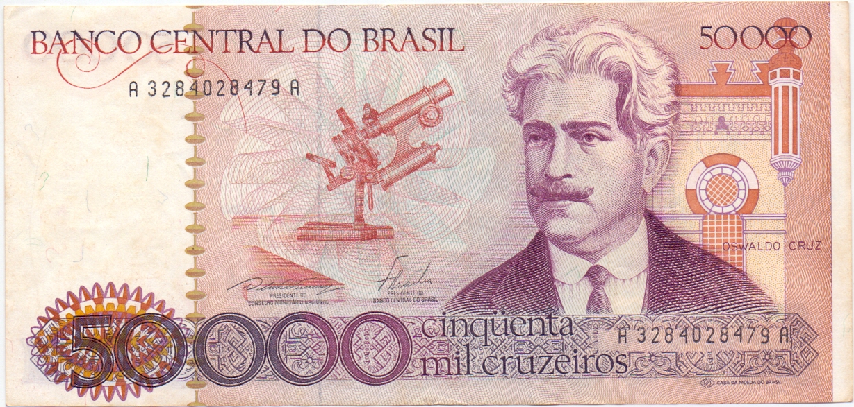 Frente da Cédula