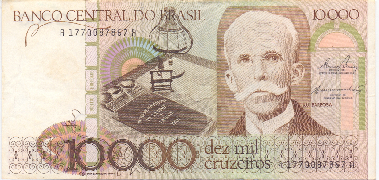 Frente da Cédula