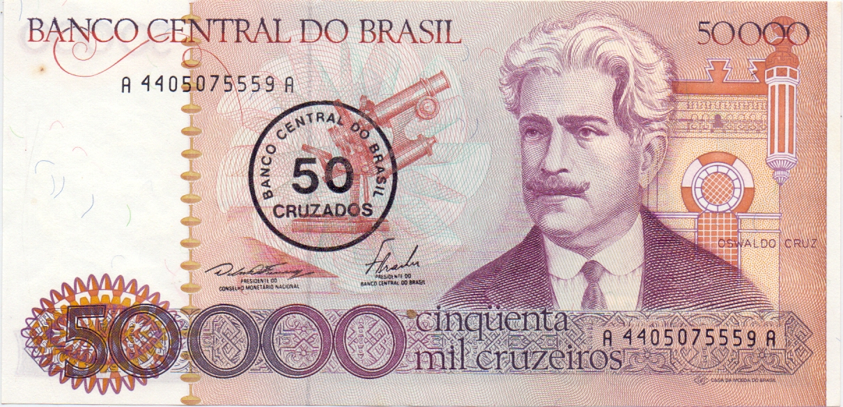 Frente da Cédula