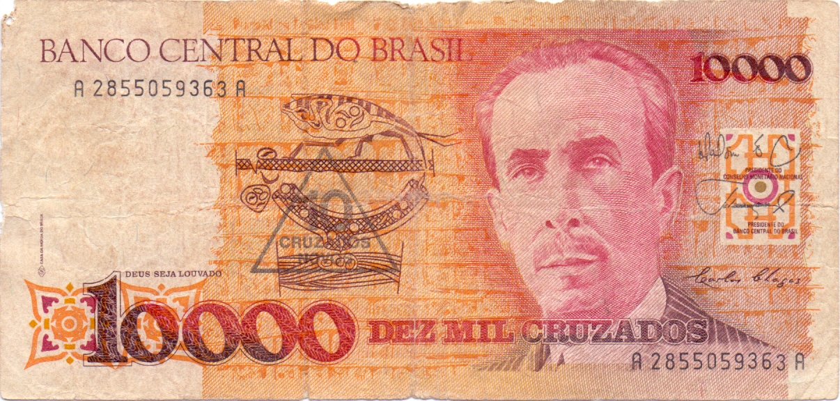 Frente da Cédula