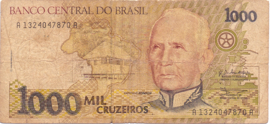 Frente da Cédula