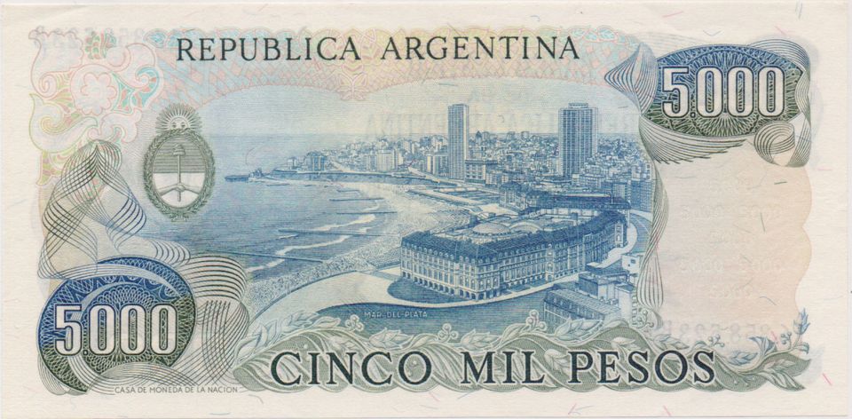 Verso da Cédula