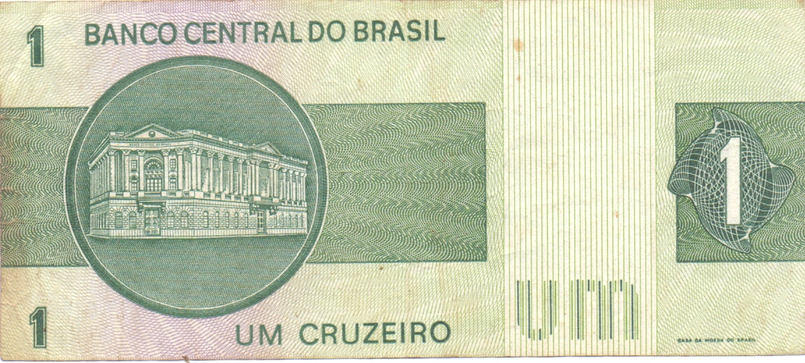Verso da Cédula