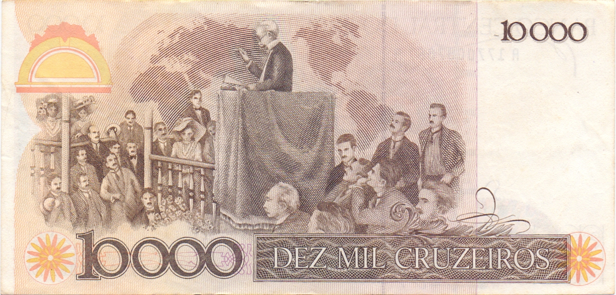Verso da Cédula