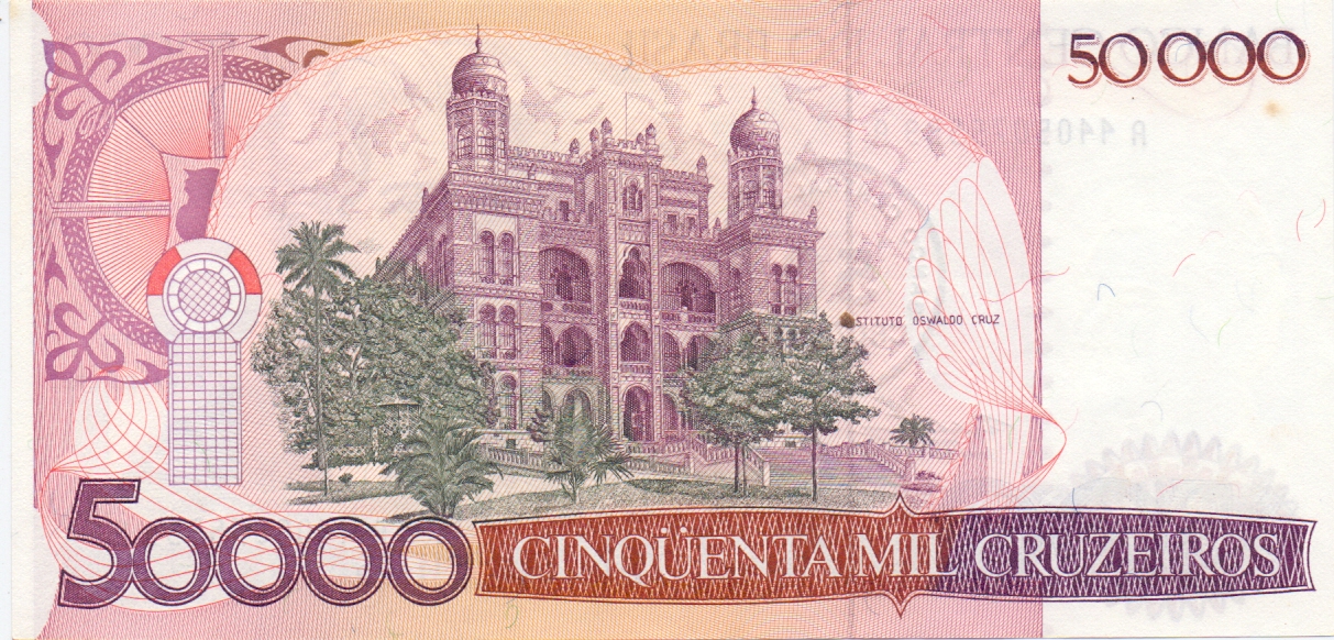 Verso da Cédula